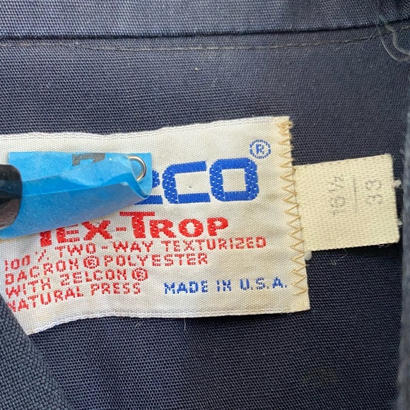 Vintage Lieutenant Police Uniform Button Up Top with patches - Picture 6 of 8